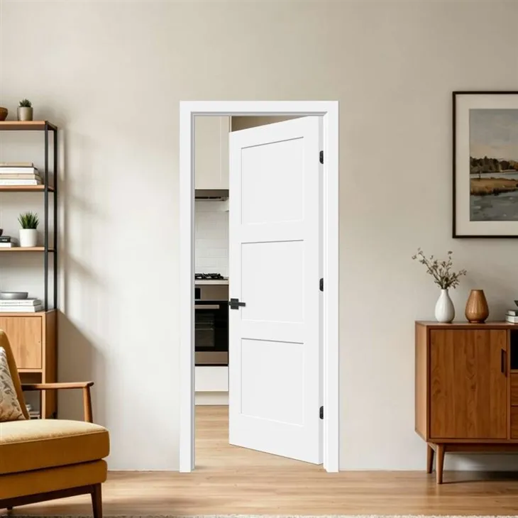 3-panel Solid Core Shaker Door (80